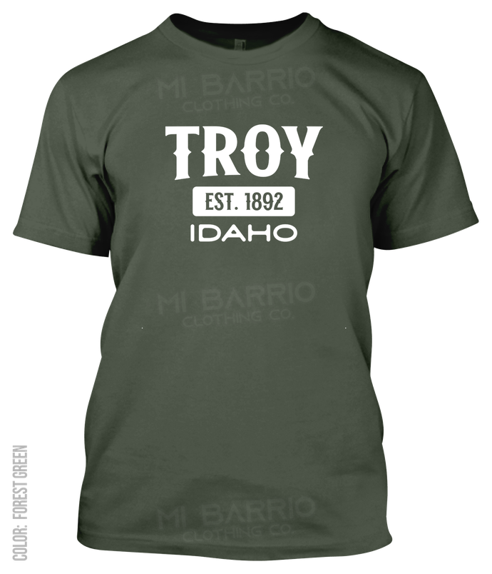 Troy, Idaho Athletic T-Shirt