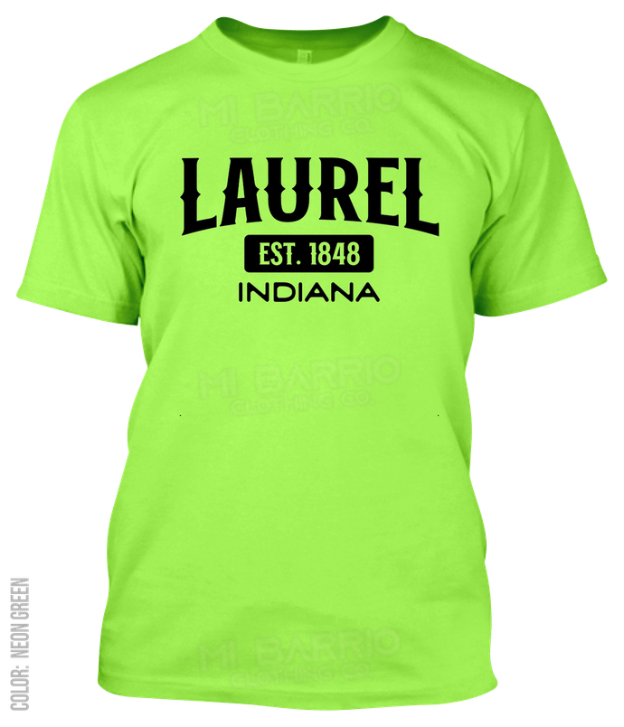 Laurel, Indiana Athletic T-Shirt