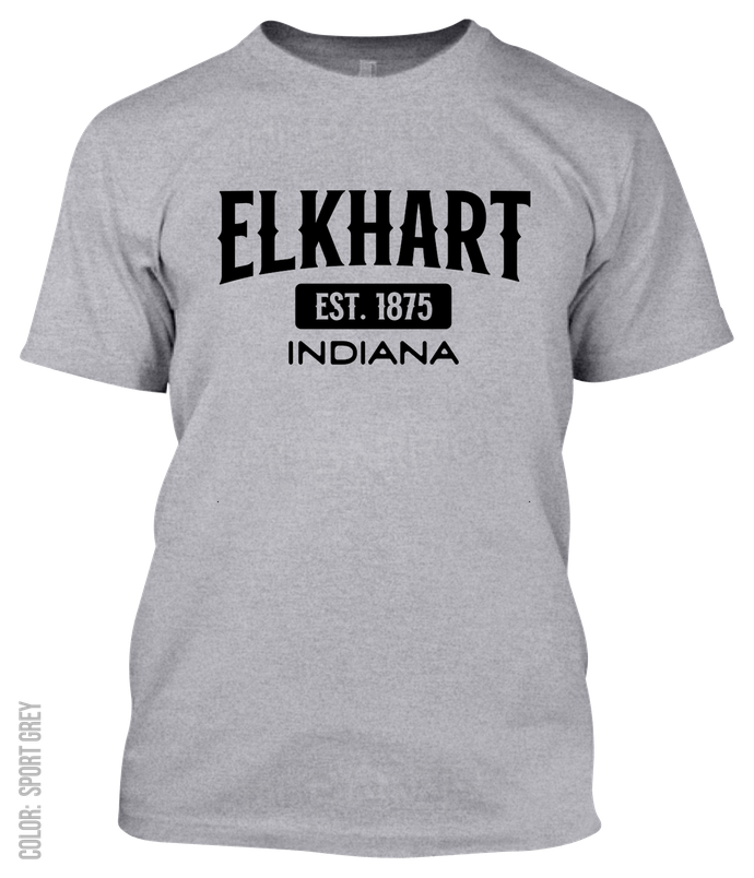 Elkhart, Indiana Athletic T-Shirt