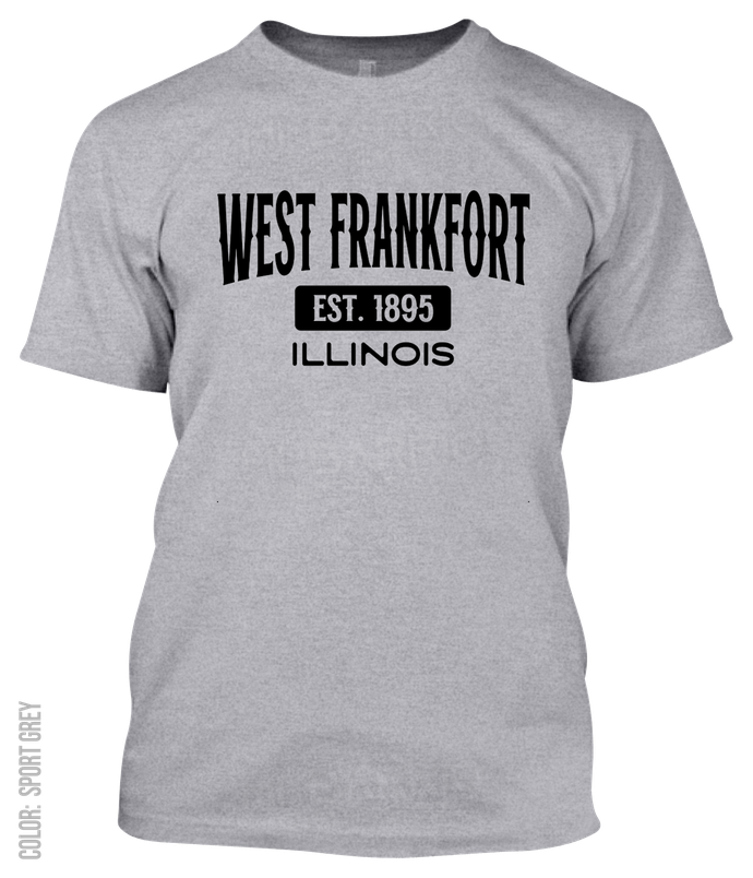 West Frankfort, Illinois Athletic T-Shirt