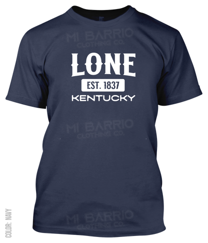 Lone, Kentucky Athletic T-Shirt