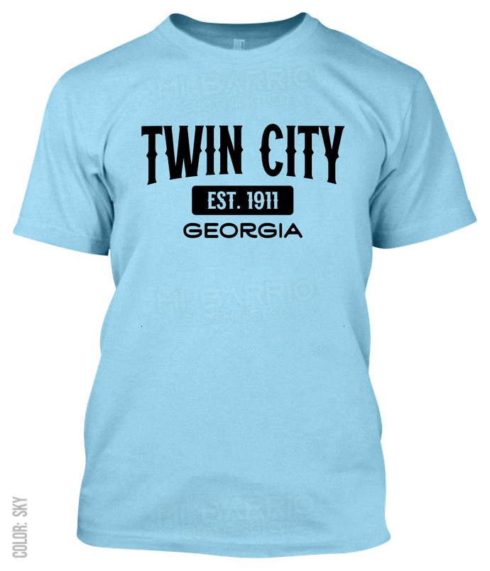 Twin City, Georgia Athletic T-Shirt