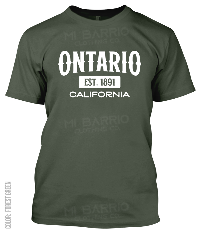 Ontario, California Athletic T-Shirt