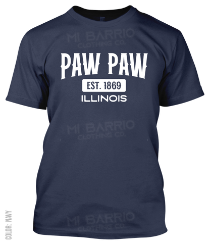 Paw Paw, Illinois Athletic T-Shirt