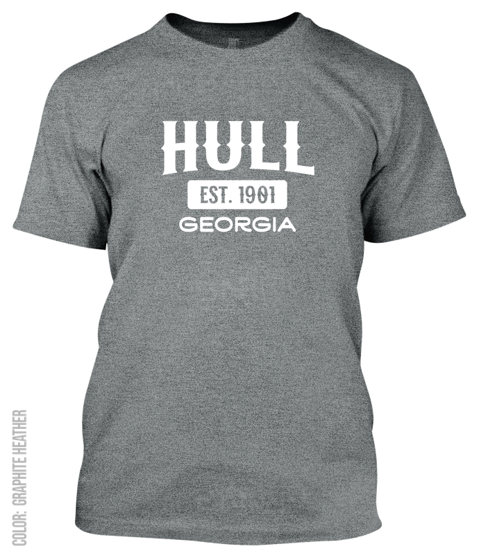 Hull, Georgia Athletic T-Shirt