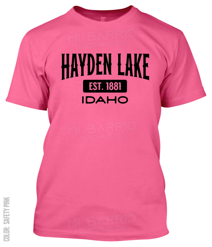 Hayden Lake, Idaho Athletic T-Shirt