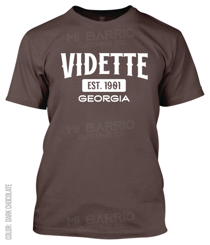 Vidette, Georgia Athletic T-Shirt