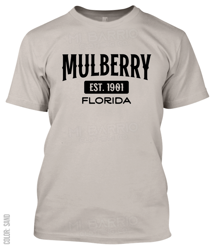Mulberry, Florida Athletic T-Shirt