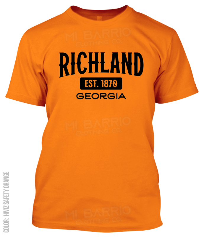 Richland, Georgia Athletic T-Shirt