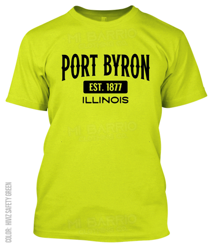 Port Byron, Illinois Athletic T-Shirt
