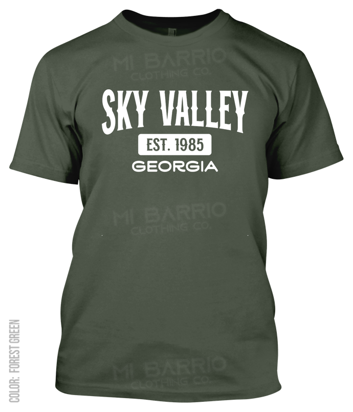 Sky Valley, Georgia Athletic T-Shirt