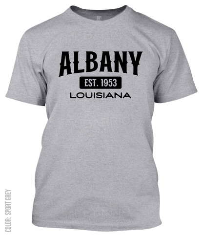 Albany, Louisiana Athletic T-Shirt