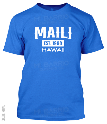 Maili, Hawaii Athletic T-Shirt