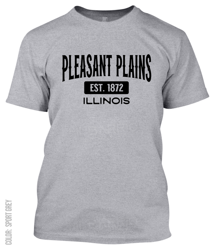 Pleasant Plains, Illinois Athletic T-Shirt