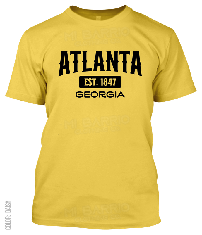 Atlanta, Georgia Athletic T-Shirt