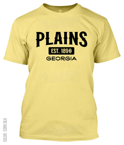 Plains, Georgia Athletic T-Shirt