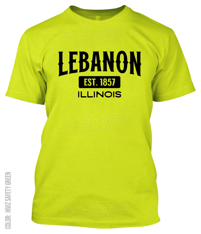 Lebanon, Illinois Athletic T-Shirt
