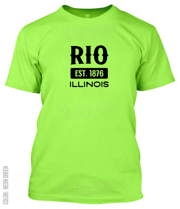Rio, Illinois Athletic T-Shirt