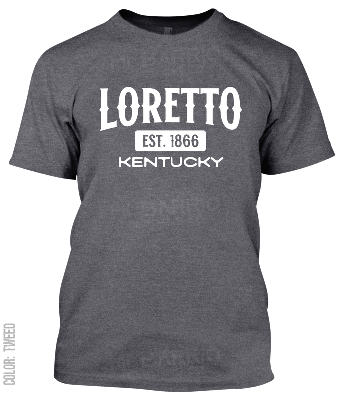 Loretto, Kentucky Athletic T-Shirt