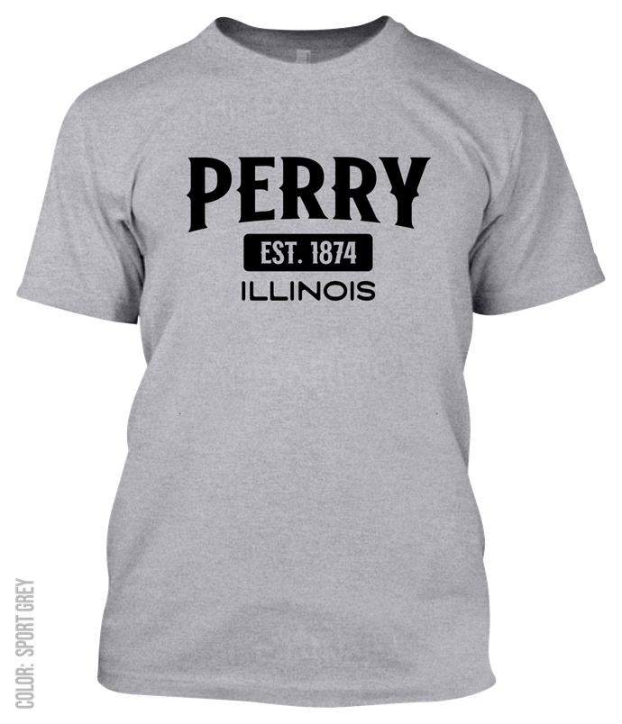 Perry, Illinois Athletic T-Shirt