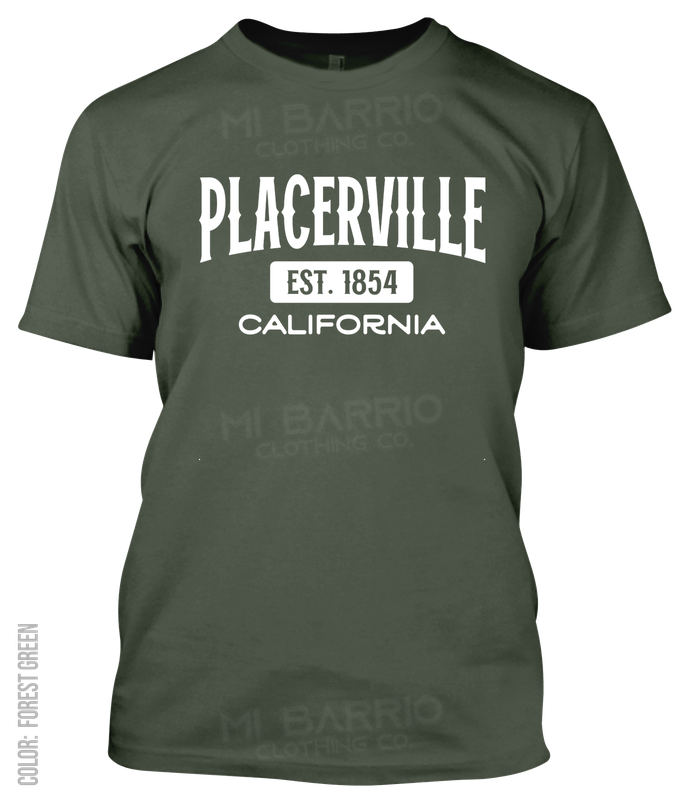 Placerville, California Athletic T-Shirt