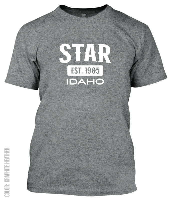 Star, Idaho Athletic T-Shirt