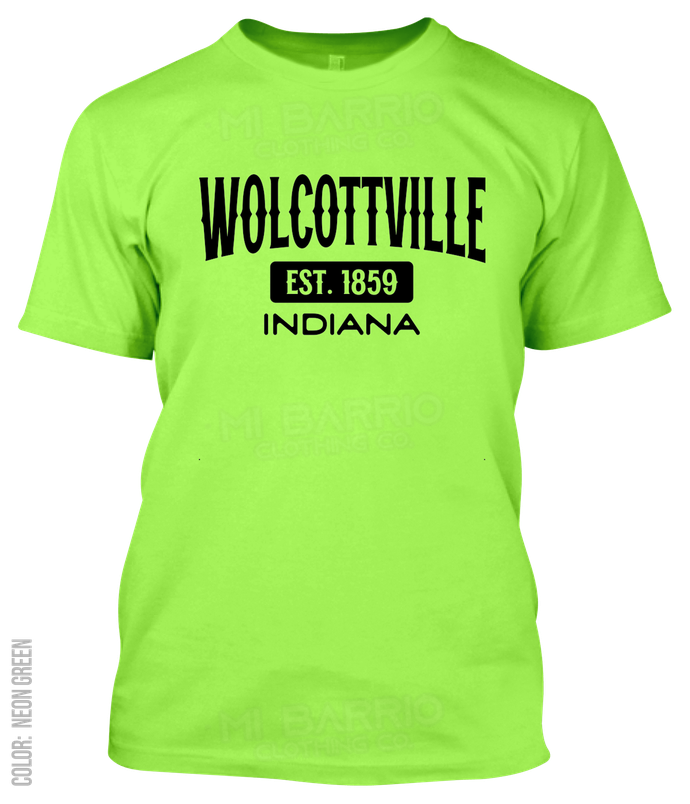 Wolcottville, Indiana Athletic T-Shirt