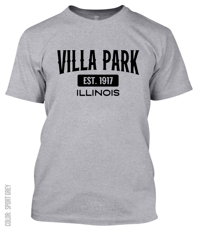 Villa Park, Illinois Athletic T-Shirt