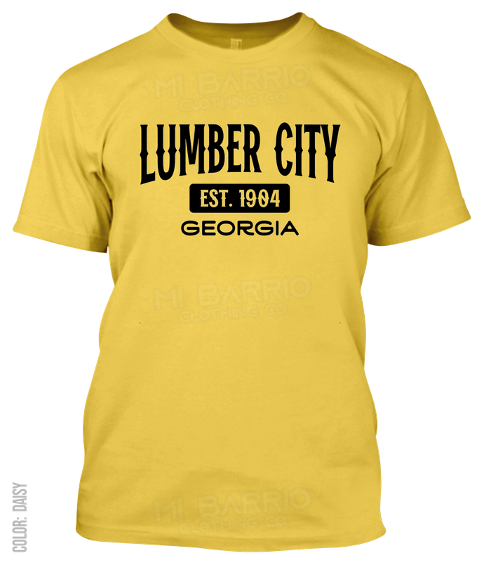 Lumber City, Georgia Athletic T-Shirt