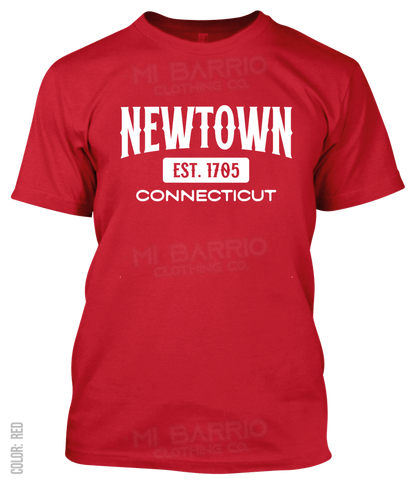Newtown, Connecticut Athletic T-Shirt