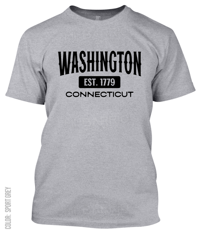 Washington, Connecticut Athletic T-Shirt