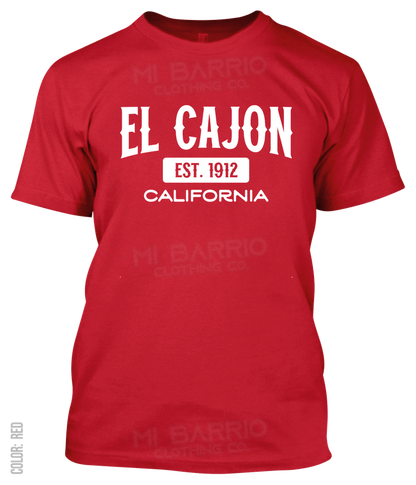 El Cajon, California Athletic T-Shirt