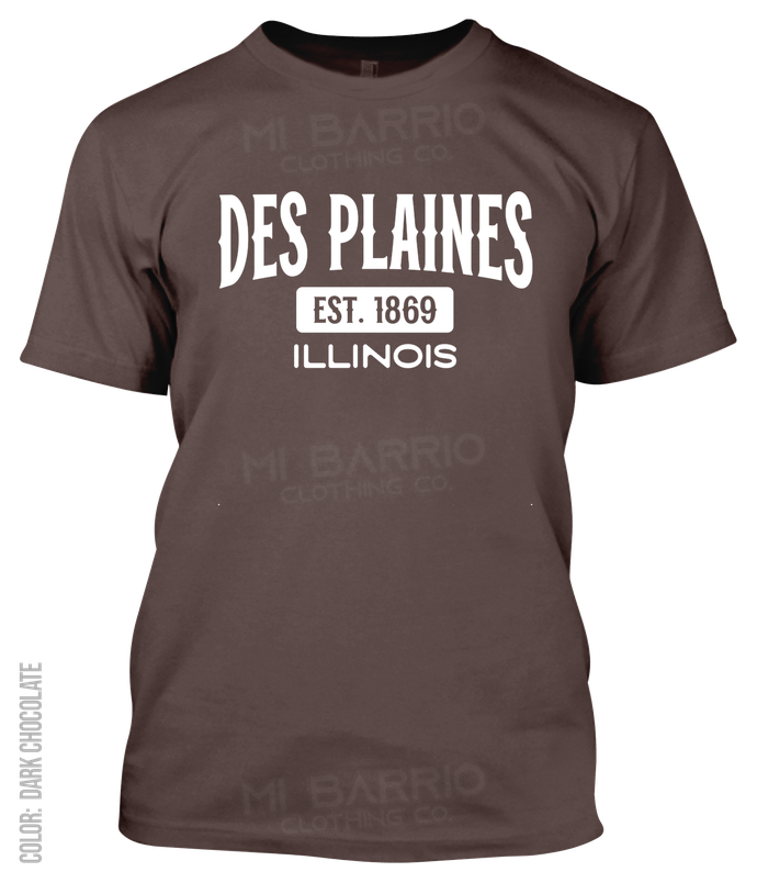 Des Plaines, Illinois Athletic T-Shirt