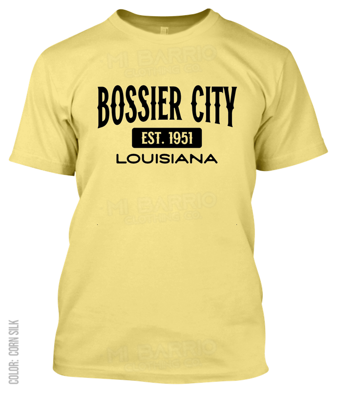 Bossier City, Louisiana Athletic T-Shirt