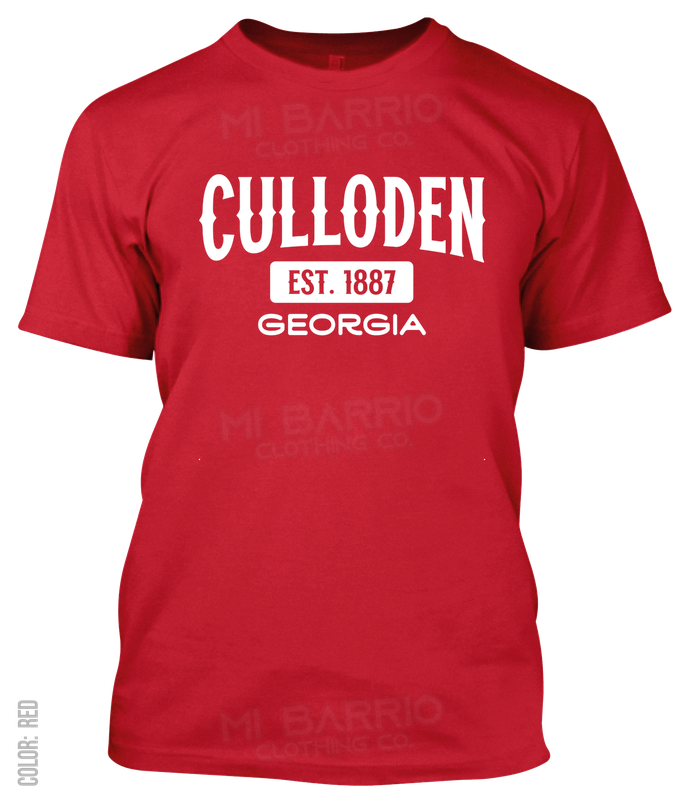 Culloden, Georgia Athletic T-Shirt