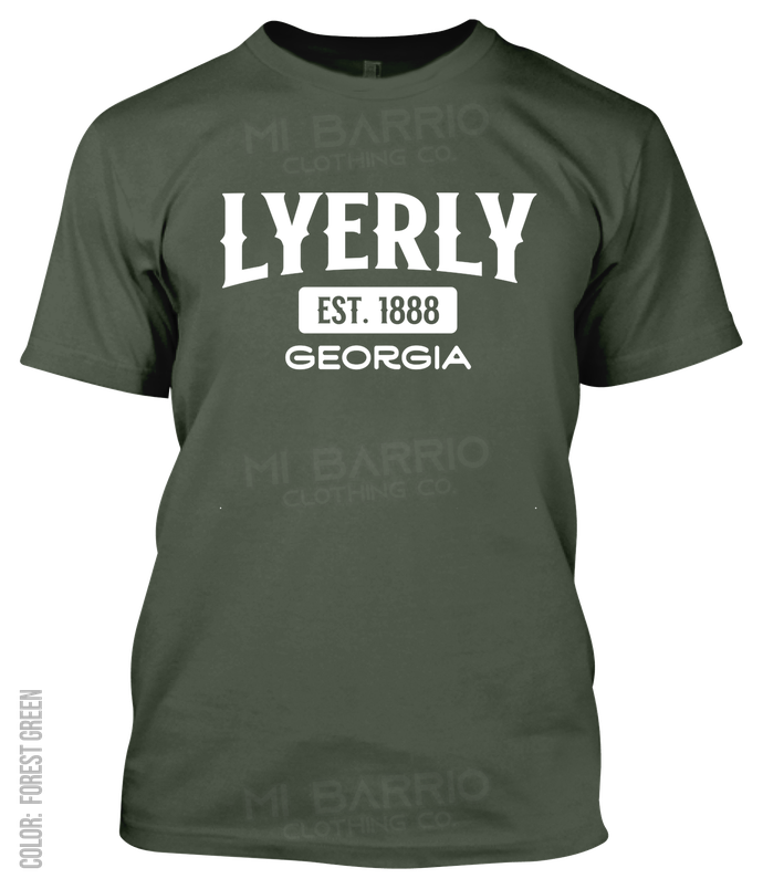 Lyerly, Georgia Athletic T-Shirt