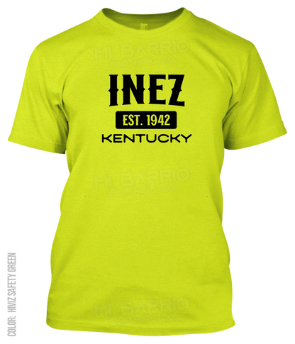 Inez, Kentucky Athletic T-Shirt