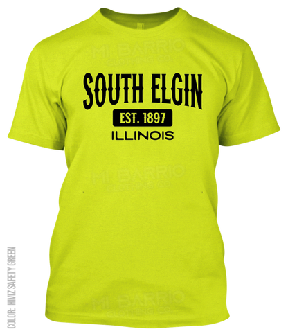 South Elgin, Illinois Athletic T-Shirt