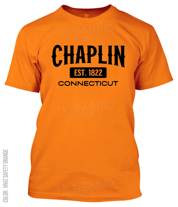Chaplin, Connecticut Athletic T-Shirt