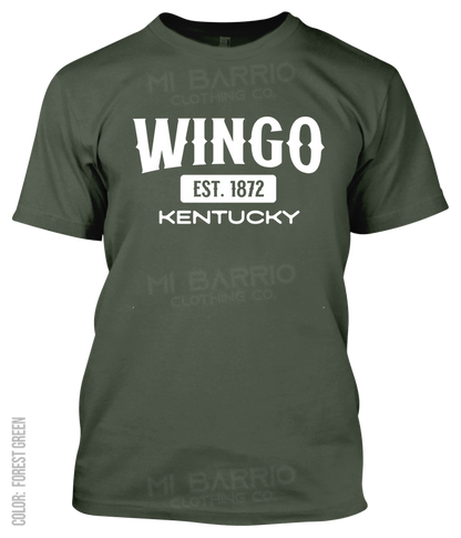 Wingo, Kentucky Athletic T-Shirt