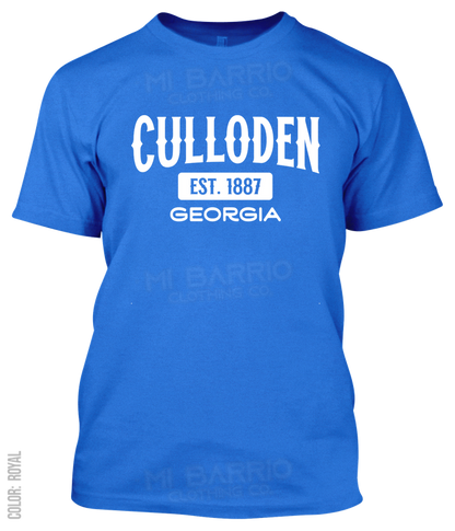 Culloden, Georgia Athletic T-Shirt