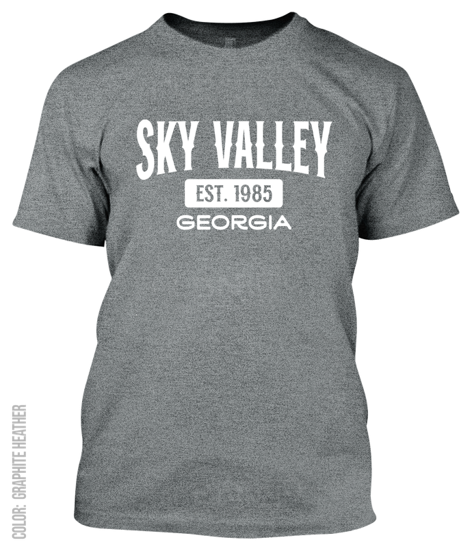 Sky Valley, Georgia Athletic T-Shirt