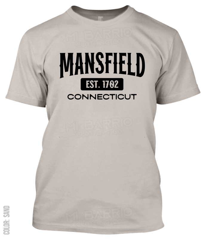 Mansfield, Connecticut Athletic T-Shirt