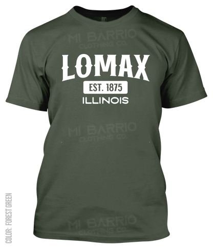 Lomax, Illinois Athletic T-Shirt