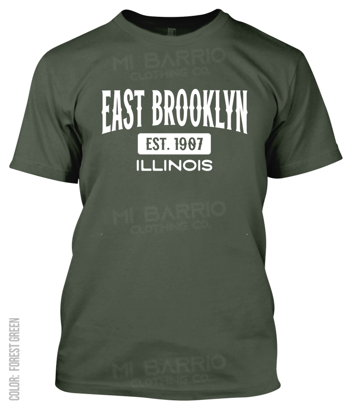 East Brooklyn, Illinois Athletic T-Shirt