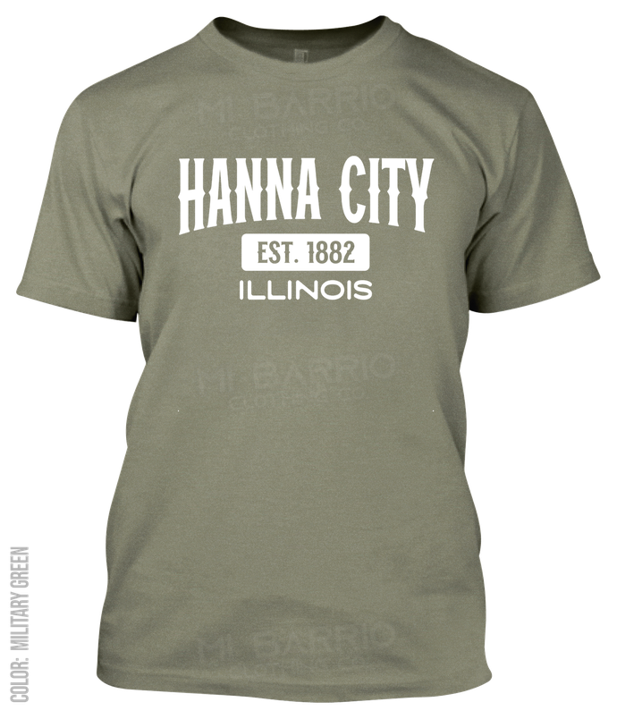 Hanna City, Illinois Athletic T-Shirt