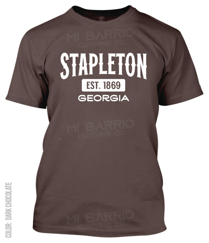 Stapleton, Georgia Athletic T-Shirt