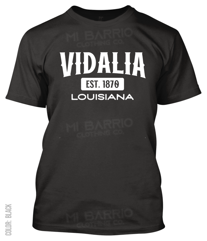 Vidalia, Louisiana Athletic T-Shirt