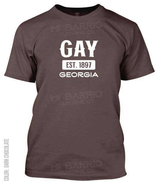 Gay, Georgia Athletic T-Shirt