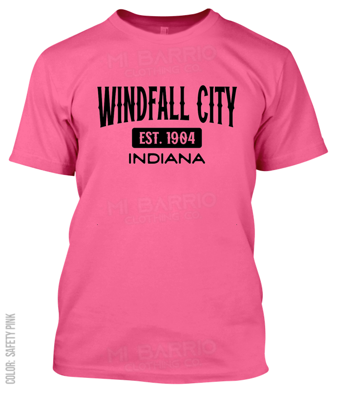 Windfall City, Indiana Athletic T-Shirt